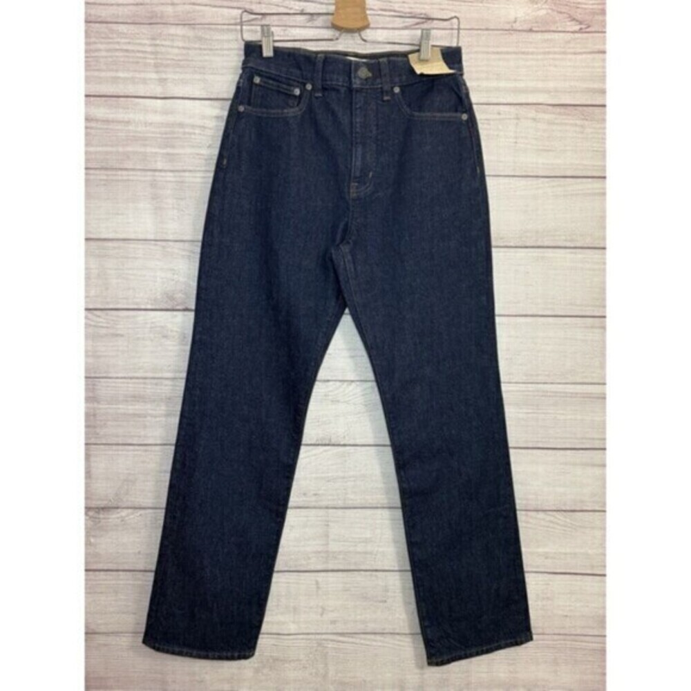 Madewell The '90s Straight Jean High Rise Women's 27 Norman Wash NWT